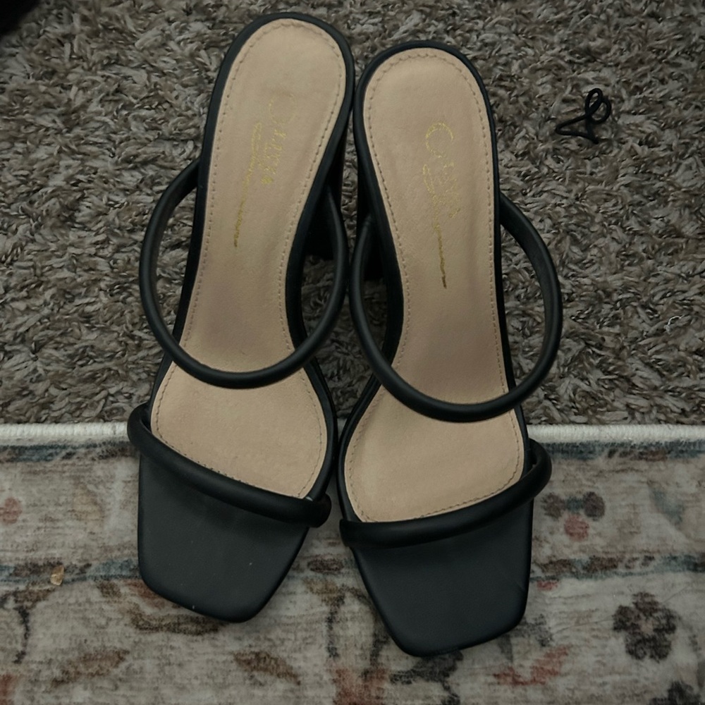 Elegant Black Women's heels